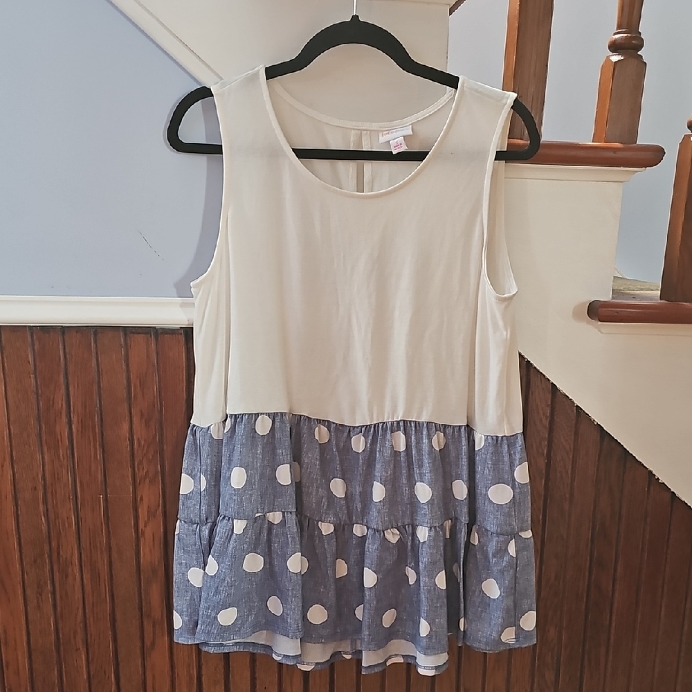 LuLaRoe Cream T